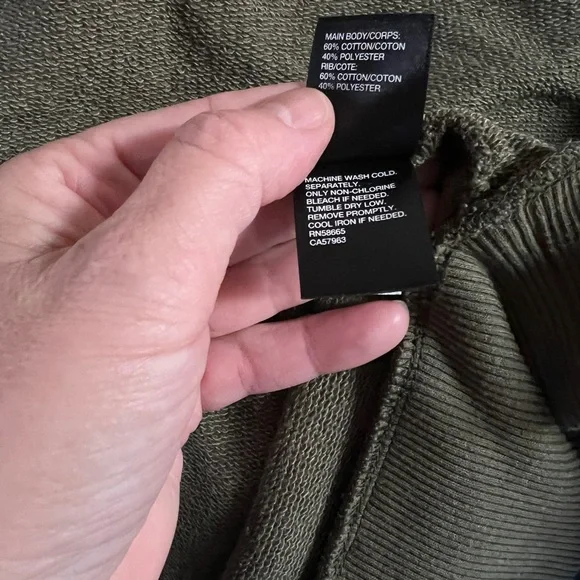 Zella Jacket Long Sleeve Hooded Sweatshirt Full Zip Lightly Ruched Green, Small - Picture 7 of 11